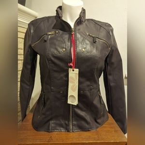 Frida G Women's L (NWT) purple/plum jacket